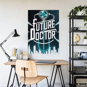 High Gloss Poster – Future Doctor Motivation - Dipaliz - Posters Prints & Visual Artwork