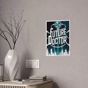 High Gloss Poster – Future Doctor Motivation - Dipaliz - Posters Prints & Visual Artwork
