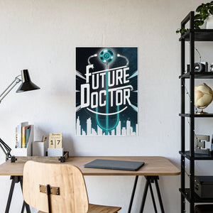High Gloss Poster – Future Doctor Motivation - Dipaliz - Posters Prints & Visual Artwork