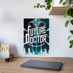 High Gloss Poster – Future Doctor Motivation - Dipaliz - Posters Prints & Visual Artwork