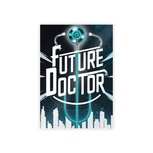 Poster - High Gloss - Future Doctor Wall Art - Dipaliz 33.1’’ x 46.8’’ (vertical) / Glossy