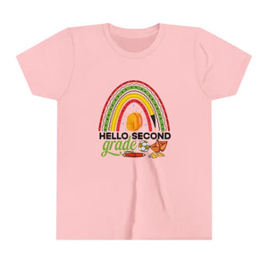 Youth Short Sleeve Tee - Trendy Comfort Style - Dipaliz - Pink / s - T-shirts