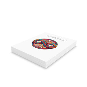 Bold Womens Day Greeting Cards - Future is Female - Dipaliz - & Note