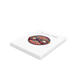 Bold Womens Day Greeting Cards - Future is Female - Dipaliz - & Note