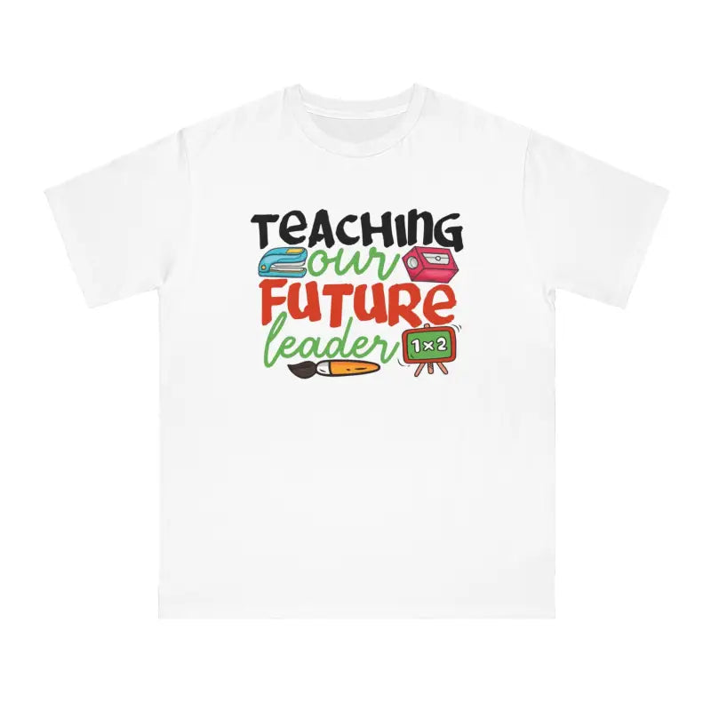 Rock the Future Leader Organic Unisex Tee in Style & Comfort - T-shirt