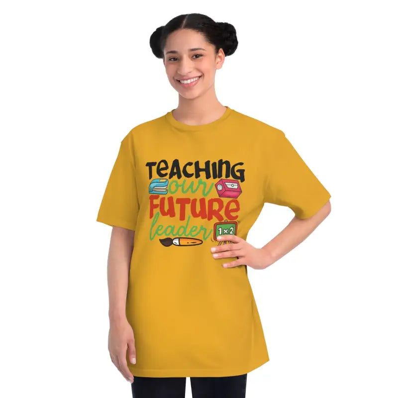 Rock the Future Leader Organic Unisex Tee in Style & Comfort - T-shirt