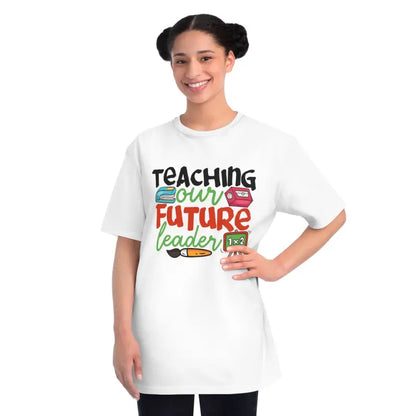 Rock the Future Leader Organic Unisex Tee in Style & Comfort - T-shirt