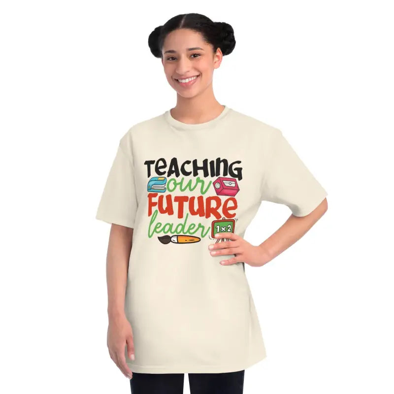 Rock the Future Leader Organic Unisex Tee in Style & Comfort - T-shirt