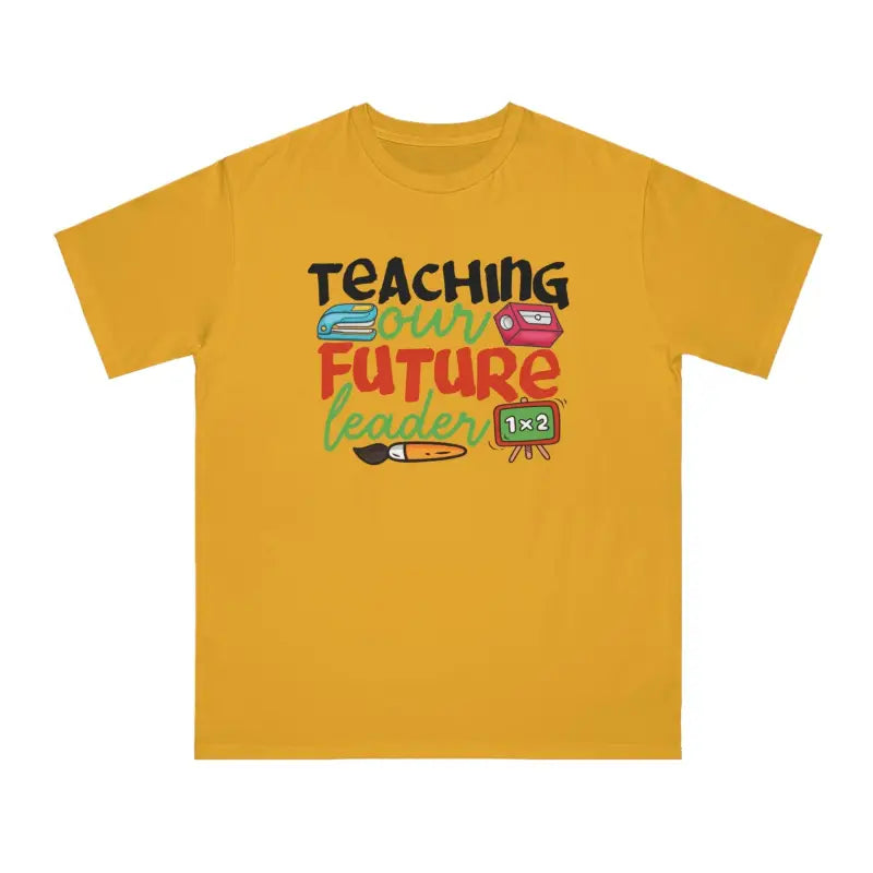 Rock the Future Leader Organic Unisex Tee in Style & Comfort - T-shirt