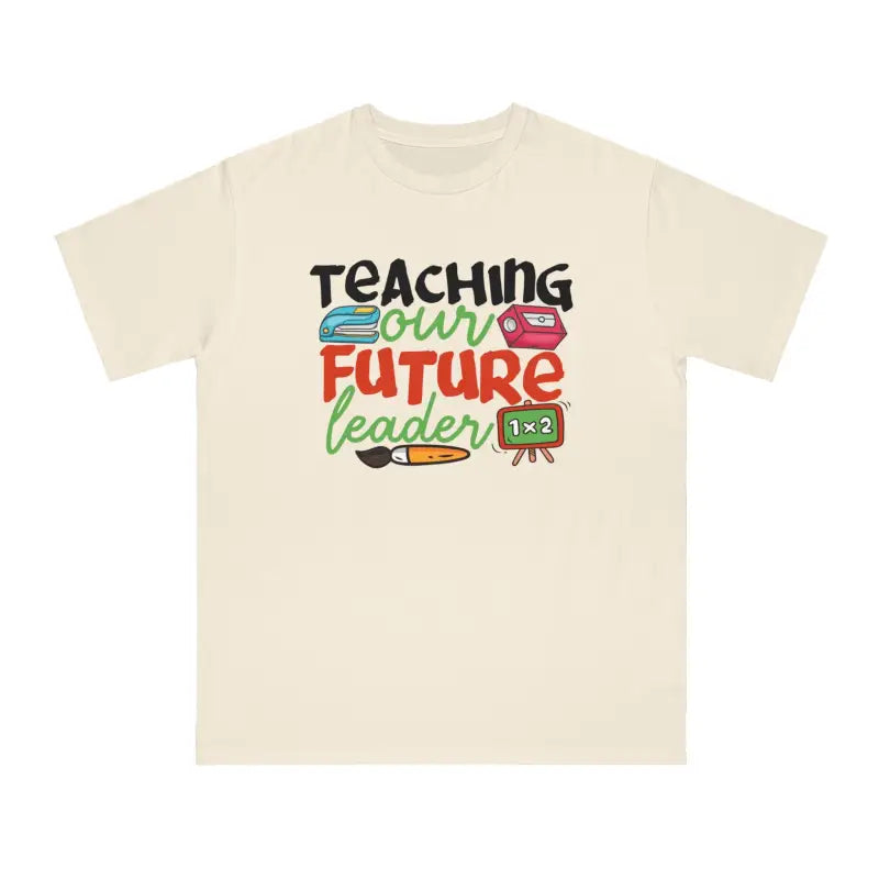 Rock the Future Leader Organic Unisex Tee in Style & Comfort - T-shirt