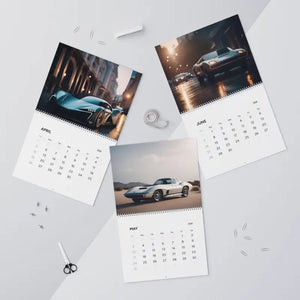 Wall Calendars 2026 Futuristic Cars Modern Cities - Dipaliz
