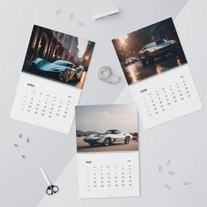Wall Calendars 2026 Futuristic Cars Modern Cities - Dipaliz
