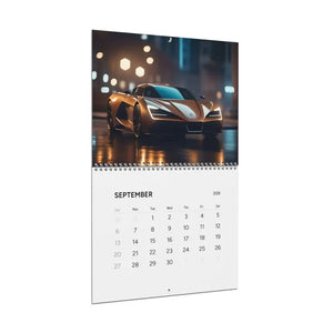 Wall Calendars 2026 Futuristic Cars Modern Cities - Dipaliz