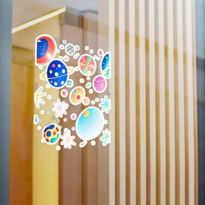 Paper Products - Kiss Cut Vinyl Decals - Cosmic Galaxy Space Stickers - Dipaliz 6’’ x 8’’ / Kiss-cut / Satin