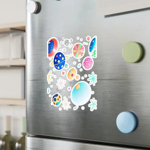 Paper Products - Kiss Cut Vinyl Decals - Cosmic Galaxy Space Stickers - Dipaliz