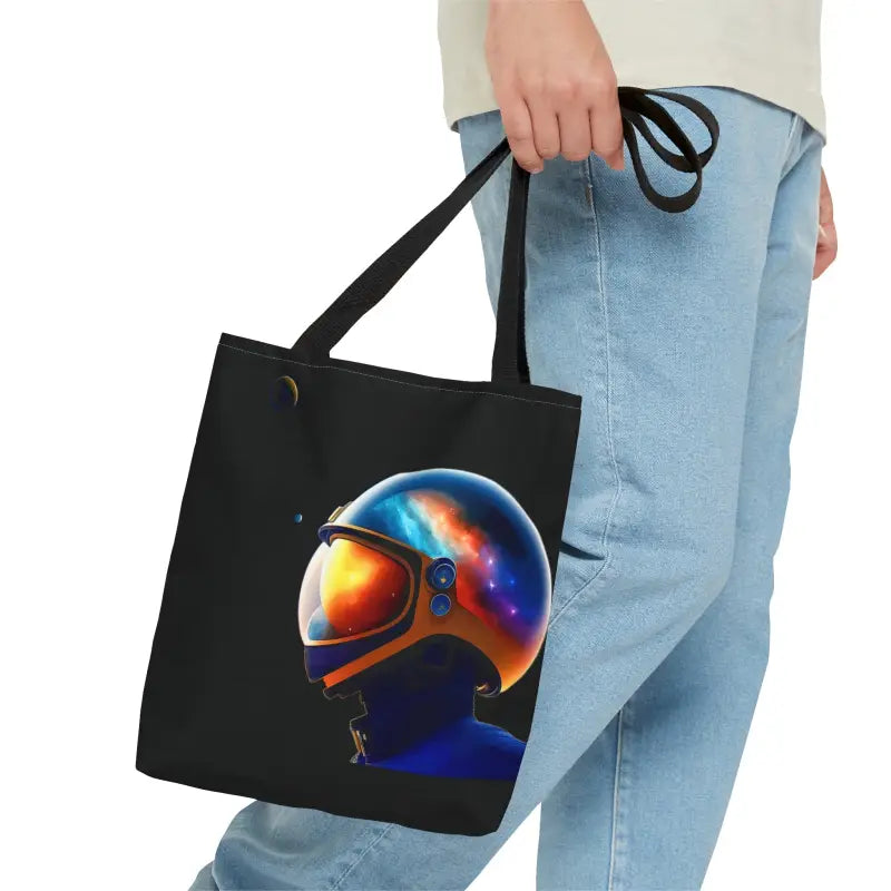 Blast off in Style with the Galactic Astronaut Tote Bag! - Bags