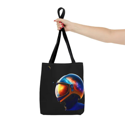 Blast off in Style with the Galactic Astronaut Tote Bag! - Small Bags