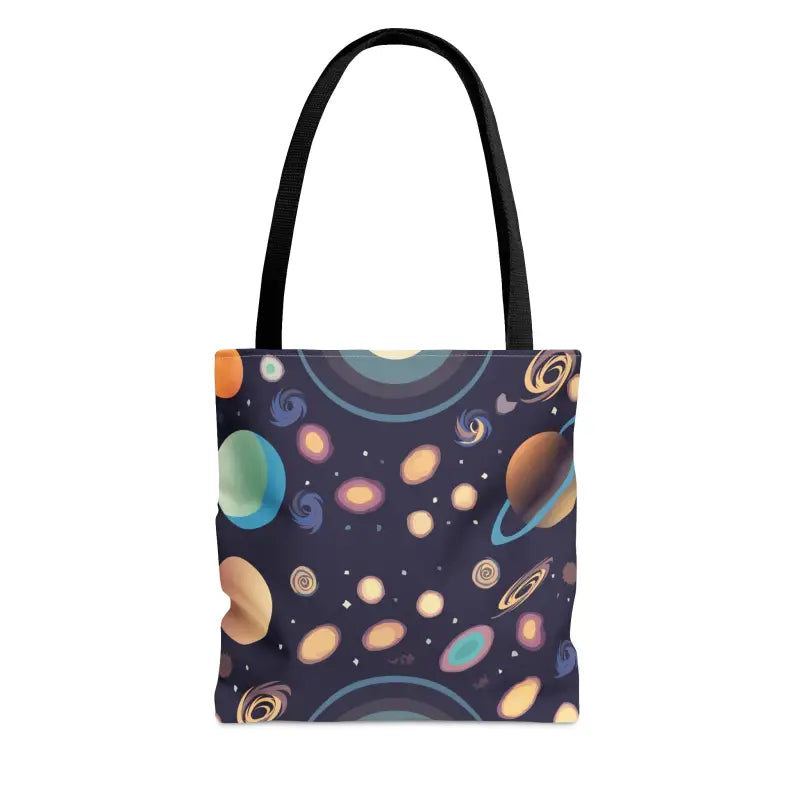 Galactic Print Tote Bag: Elevate your Fashion to Cosmic Levels! - Bags