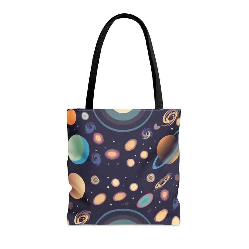 Galactic Print Tote Bag: Elevate your Fashion to Cosmic Levels! - Bags