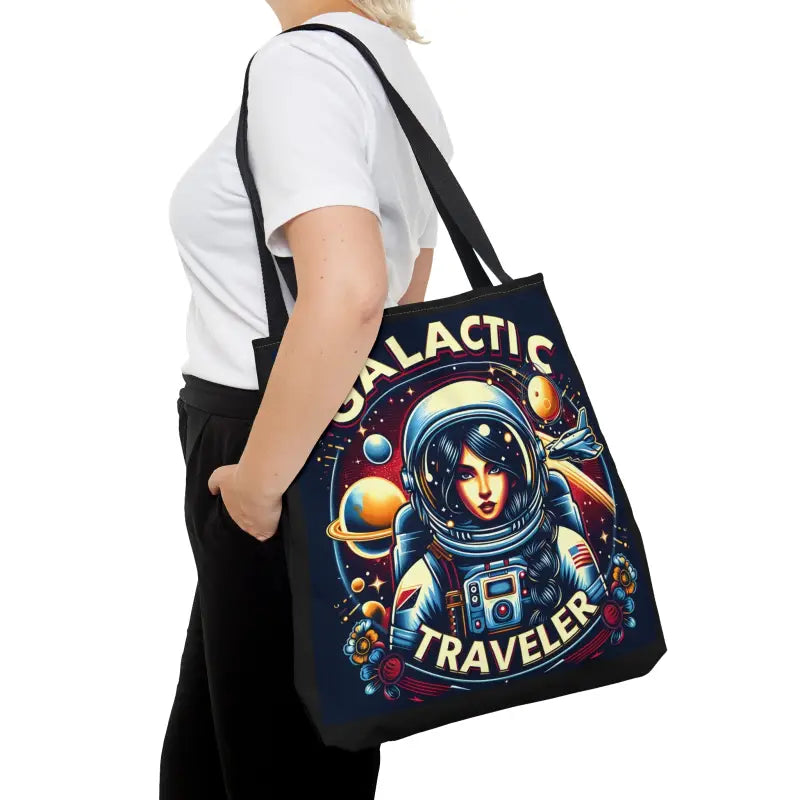 Upgrade your Style with the Galactic Traveler Aop Tote Bag - Large Bags