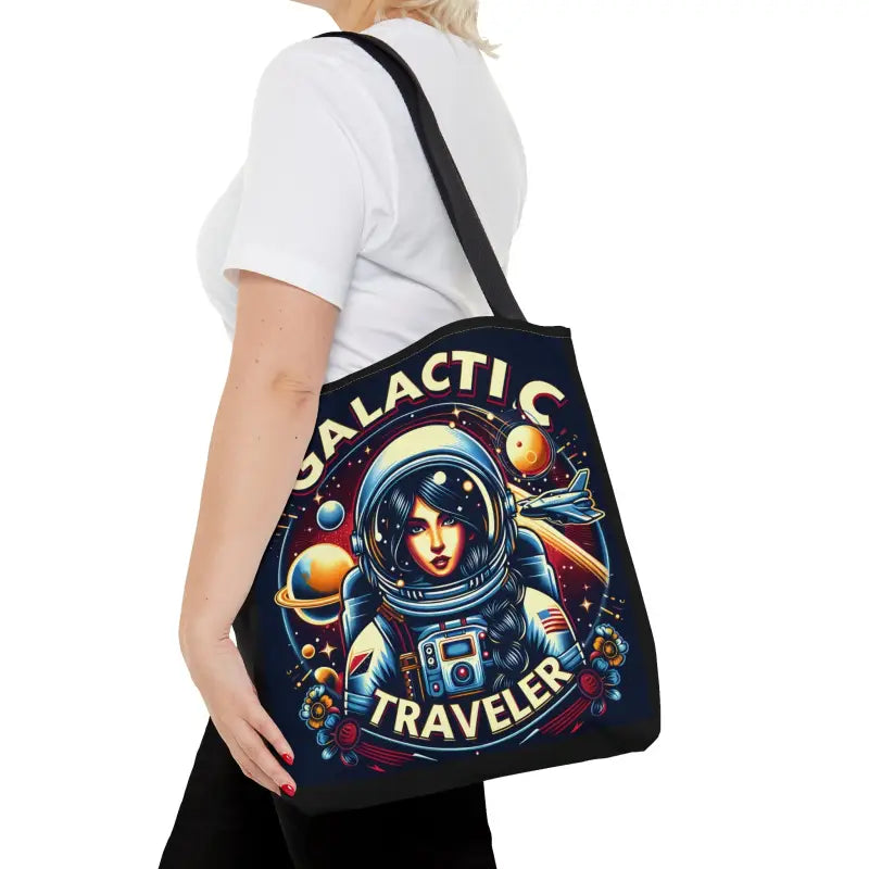 Upgrade your Style with the Galactic Traveler Aop Tote Bag - Medium Bags