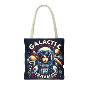 Bags - Galactic Traveler Aop Tote Bag - Space Design - Dipaliz
