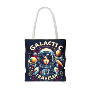 Bags - Galactic Traveler Aop Tote Bag - Space Design - Dipaliz