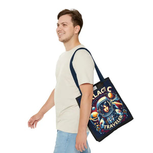 Bags - Galactic Traveler Aop Tote Bag - Space Design - Dipaliz