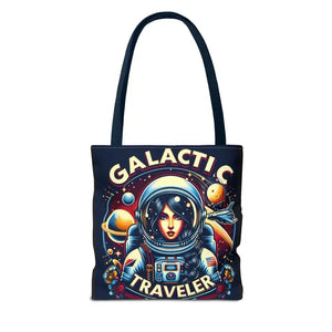 Bags - Galactic Traveler Aop Tote Bag - Space Design - Dipaliz