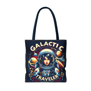 Bags - Galactic Traveler Aop Tote Bag - Space Design - Dipaliz