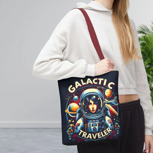 Bags - Galactic Traveler Aop Tote Bag - Space Design - Dipaliz