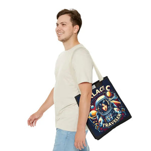 Bags - Galactic Traveler Aop Tote Bag - Space Design - Dipaliz