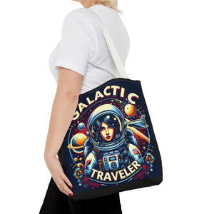 Bags - Galactic Traveler Aop Tote Bag - Space Design - Dipaliz