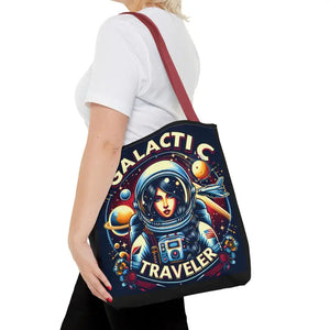 Bags - Galactic Traveler Aop Tote Bag - Space Design - Dipaliz