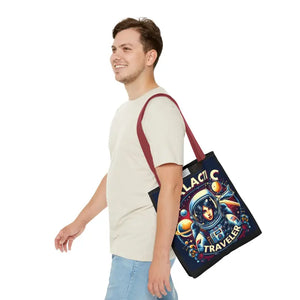 Bags - Galactic Traveler Aop Tote Bag - Space Design - Dipaliz