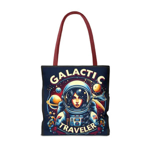 Bags - Galactic Traveler Aop Tote Bag - Space Design - Dipaliz