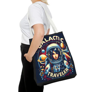 Bags - Galactic Traveler Aop Tote Bag - Space Design - Dipaliz
