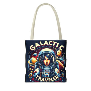 Bags - Galactic Traveler Aop Tote Bag - Space Design - Dipaliz