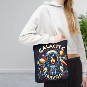 Bags - Galactic Traveler Aop Tote Bag - Space Design - Dipaliz