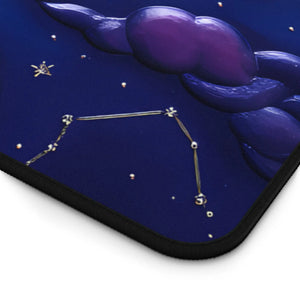 Galaxy Dream Desk Mat - Purple Nebula Space Design - Dipaliz - Computer Accessories