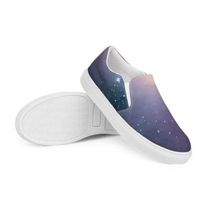 Galaxy Universe Canvas Shoes Women’s Slip on Cosmic Style - Dipaliz - Sneakers