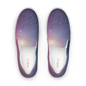 Galaxy Universe Canvas Shoes Women’s Slip on Cosmic Style - Dipaliz - Sneakers