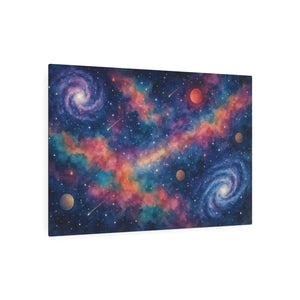 Galaxy Metal Art – Nebula Space Wall Decor - Dipaliz - Posters Prints & Visual Artwork