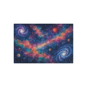 Galaxy Metal Art – Nebula Space Wall Decor - Dipaliz - Posters Prints & Visual Artwork