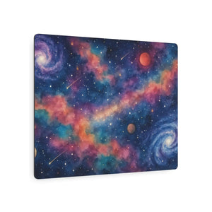 Galaxy Metal Art – Nebula Space Wall Decor - Dipaliz - Posters Prints & Visual Artwork