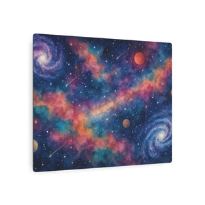 Galaxy Metal Art – Nebula Space Wall Decor - Dipaliz - Posters Prints & Visual Artwork