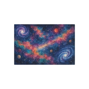 Galaxy Metal Art – Nebula Space Wall Decor - Dipaliz - Posters Prints & Visual Artwork