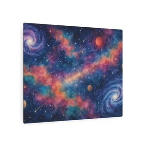 Galaxy Metal Art – Nebula Space Wall Decor - Dipaliz - Posters Prints & Visual Artwork