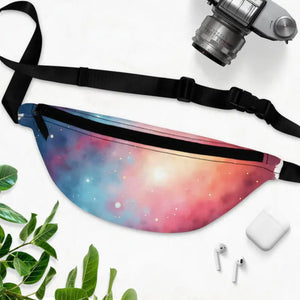 Galaxy Print Fanny Pack - Bold Cosmic Hands-free Style - Dipaliz - one Size - Packs