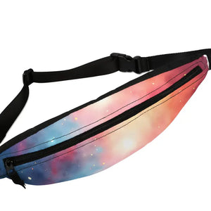 Galaxy Print Fanny Pack - Bold Cosmic Hands-free Style - Dipaliz - one Size - Packs